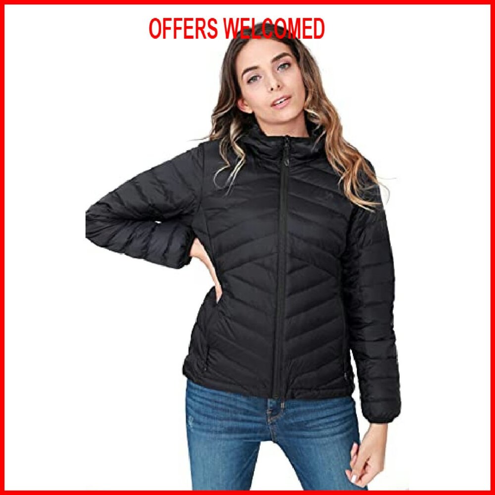Lightweight Packable Down Puffer Jacket Hooded In… - image 5